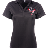 Ladies Performance Fine Jacquard Polo