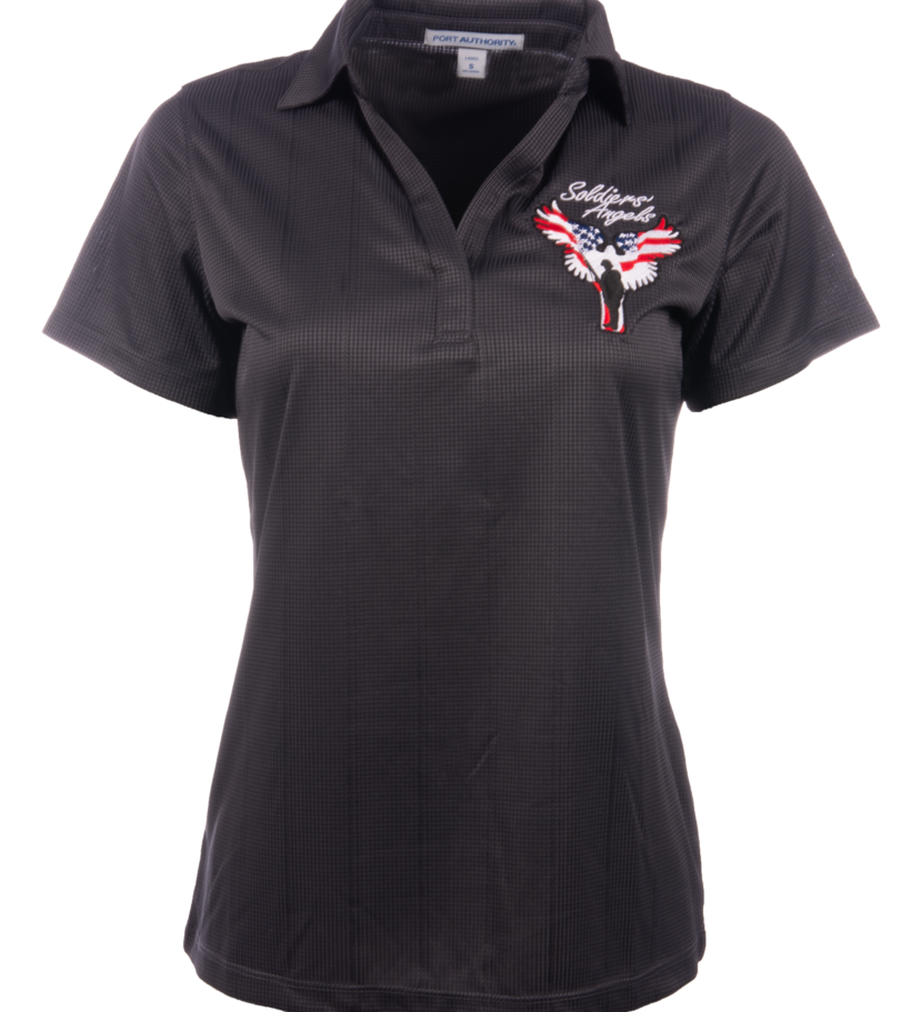 Ladies Performance Fine Jacquard Polo