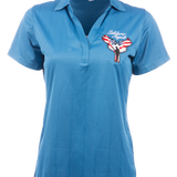 Ladies Performance Fine Jacquard Polo