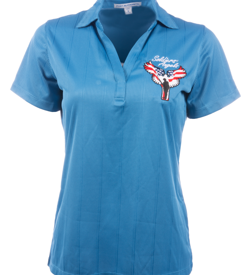 Ladies Performance Fine Jacquard Polo