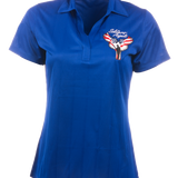 Ladies Performance Fine Jacquard Polo