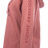 Soldiers' Angels Women's Raw Edge Hoodie