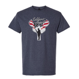 Nay Tee with Soldier Angel's Logo printed on Front