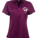 Ladies Performance Fine Jacquard Polo