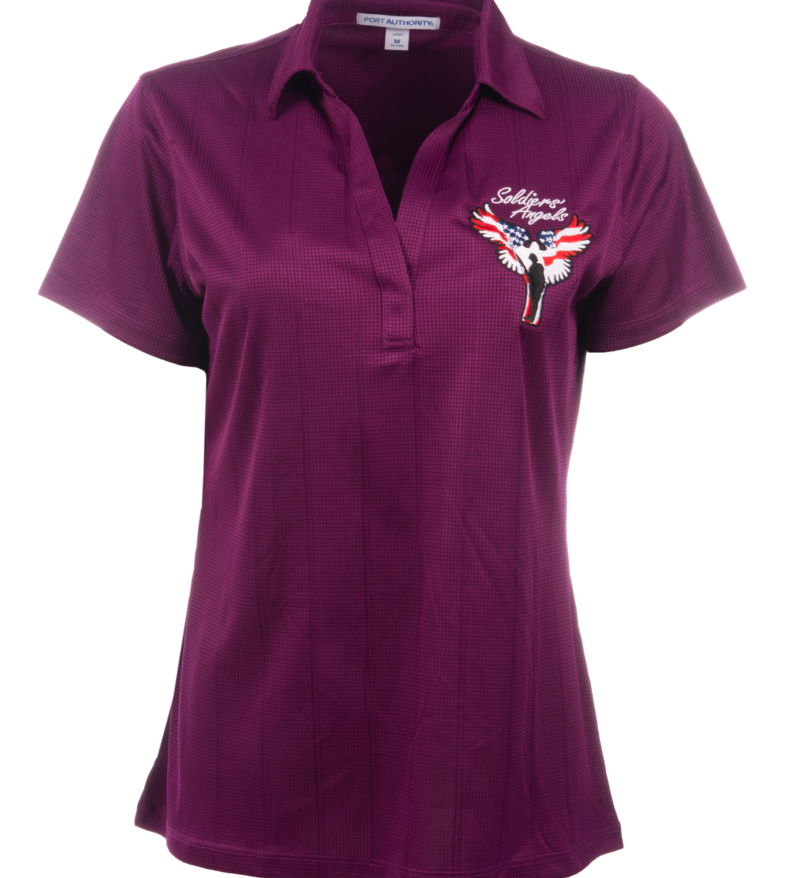 Ladies Performance Fine Jacquard Polo
