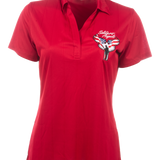 Ladies Performance Fine Jacquard Polo