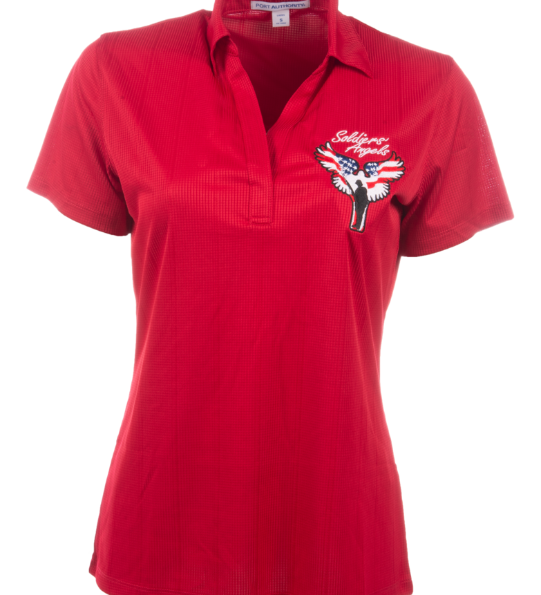 Ladies Performance Fine Jacquard Polo