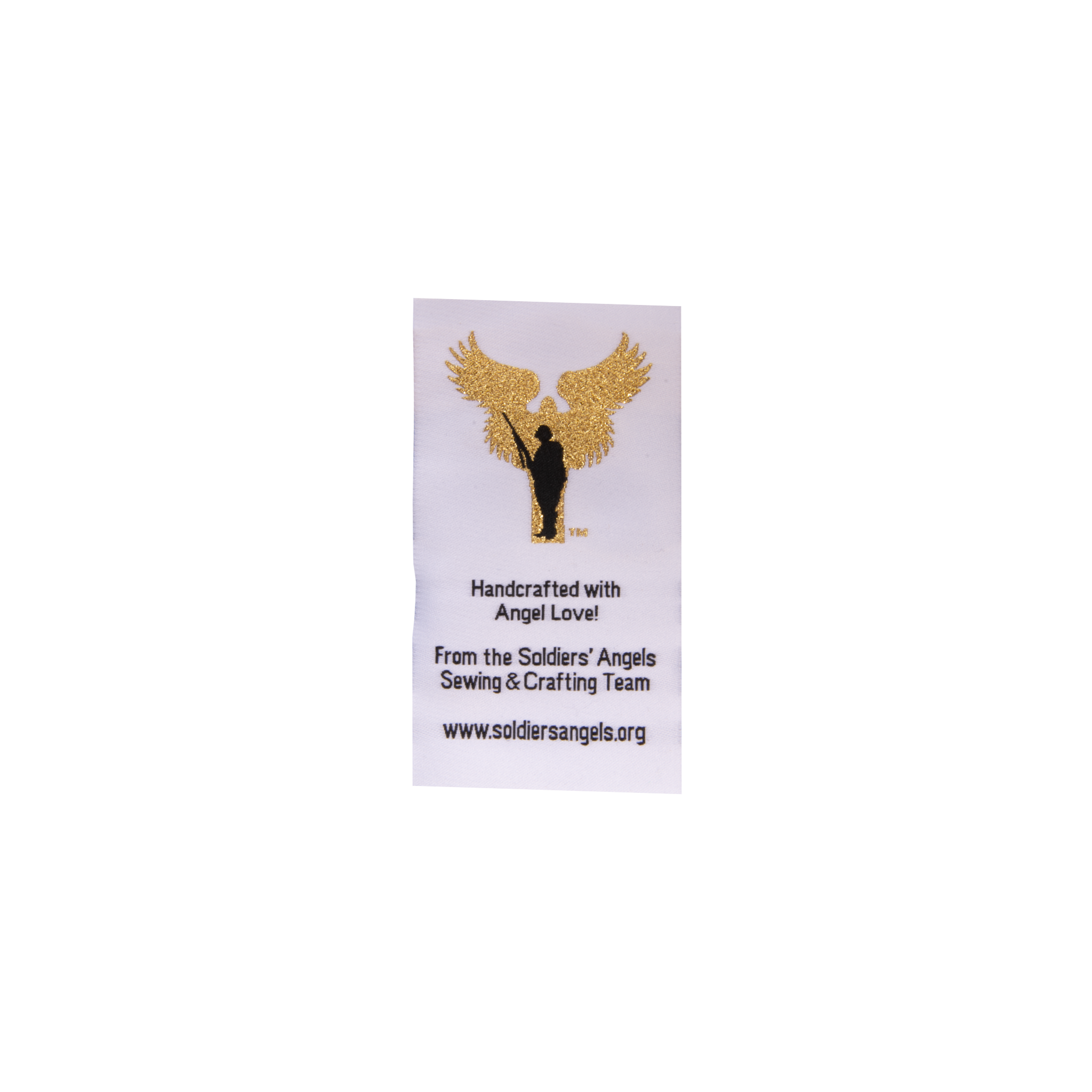 Sew-In Label – Soldiers' Angels Retail