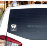 Soldiers' Angels Window Clings for Cars